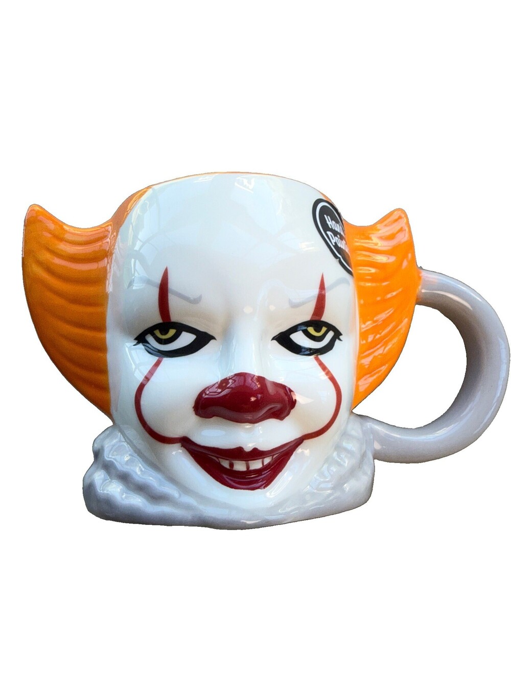PENNYWISE • IT Clown Sculpted 3D Ceramic Coffee Mug 20oz. 4¼" Tall Cup Beverage